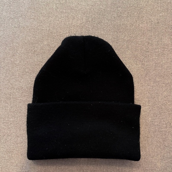 MAD DECENT Black Embroidered Beanie Hat - Picture 2 of 2